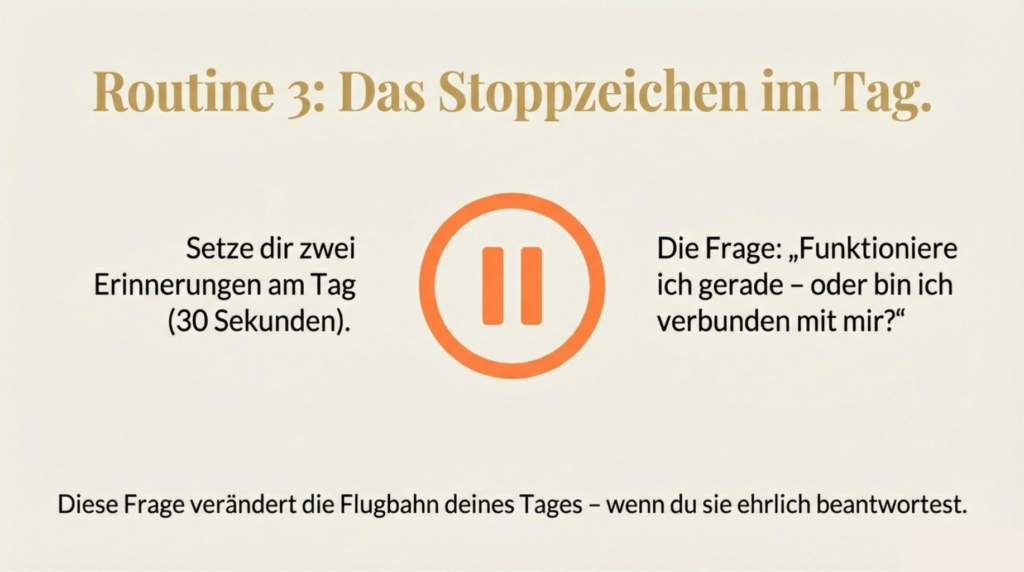 Selbstfürsorge für Führungskräfte – Illustration zur Pause im Alltag und bewusster Selbstführung